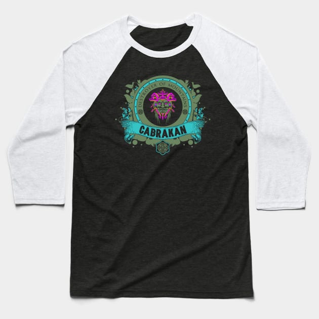 CABRAKAN - LIMITED EDITION Baseball T-Shirt by DaniLifestyle